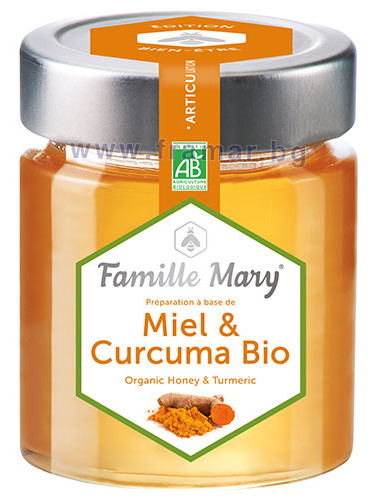 БИО АКАЦИЕВ МЕД + КУРКУМА170 г FAMILLE MARY