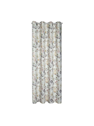 ПЕРДЕ ПЛЪТНО С КАПСИ 140/250СМ