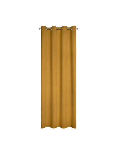 ПЕРДЕ ПЛЪТНО С КАПСИ 135/250СМ