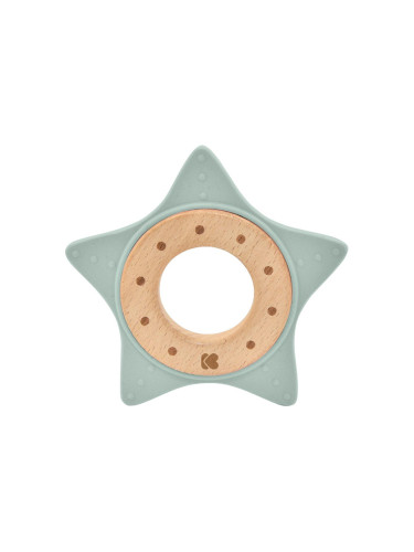 Чесалка дърво-силикон Star Mint