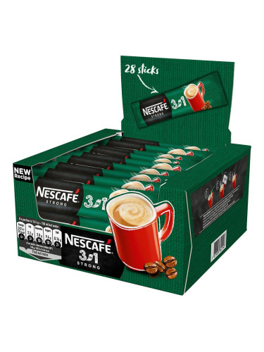 Nescafe 3 In 1 Strong 28 броя