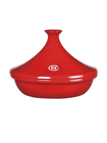Тажин EMILE HENRY TAGINE малък керамичен - Ø27 см - цвят червен
