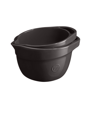 Керамична купа за смесване EMILE HENRY MIXING BOWL - 2.5 л - цвят черен