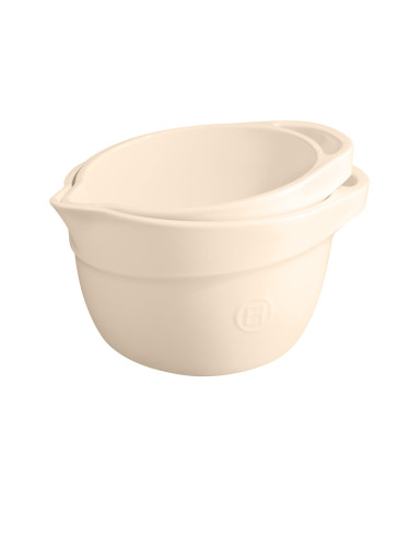 Керамична купа за смесване EMILE HENRY MIXING BOWL - 3.5 л - цвят екрю