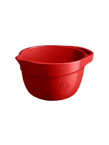 Керамична купа за смесване EMILE HENRY MIXING BOWL - 3.5 л - цвят червен