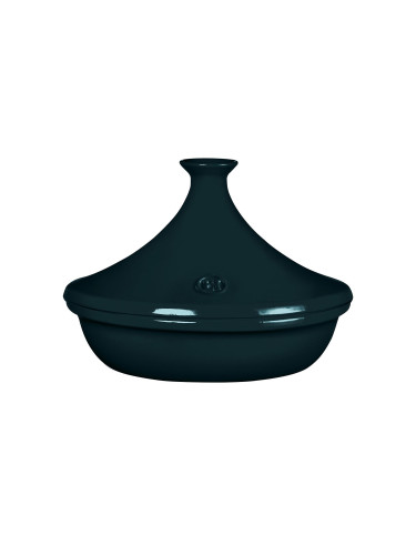 Тажин EMILE HENRY TAGINE малък керамичен - Ø27 см - цвят тъмнозелен