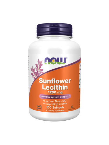 Sunflower Lecithin 1200 мг - 100 Дражета