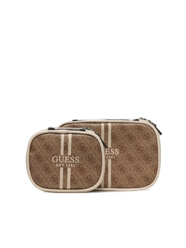 Guess Комплект несесери Mildred (B) Travel TWB896 29010 Бежов