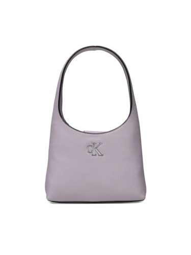 Calvin Klein Jeans Дамска чанта Minimal Monogram Shoulder Bag K60K610843 Виолетов