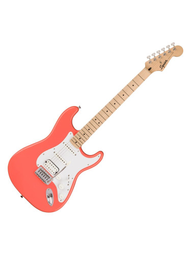 Fender Squier Sonic Stratocaster HSS MN Tahitian Coral Електрическа китара