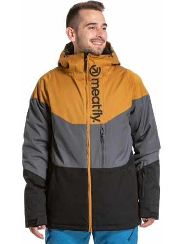 Meatfly Hoax Premium SNB & Ski Jacket Wood/Dark Grey/Black M Ски яке