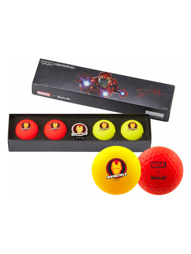 Volvik Vivid Marvel 2.0 4 Pack Golf Balls Нова топка за голф