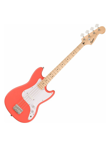 Fender Squier Sonic Bronco Bass LRL Tahitian Coral Електрическа бас китара