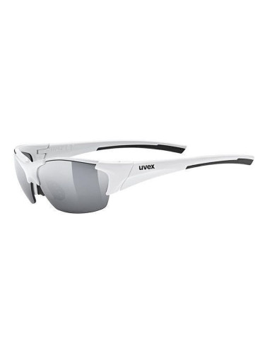 UVEX Blaze lll White Black/Mirror Silver Колоездене очила