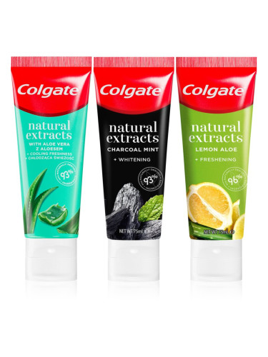 Colgate Naturals Mix натурална паста за зъби 3x75 мл.