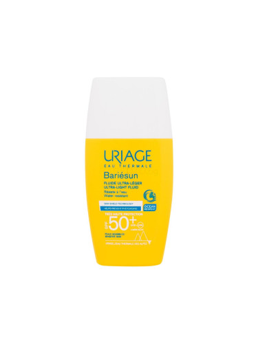 Uriage Bariésun Ultra-Light Fluid SPF50+ Слънцезащитен продукт за лице 30 ml