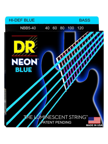 DR Strings NBB5-40 Струни за 5-струнна бас китара