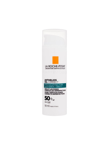 La Roche-Posay Anthelios Oil Correct Photocorrection Daily Gel-Cream SPF50+ Слънцезащитен продукт за лице 50 ml