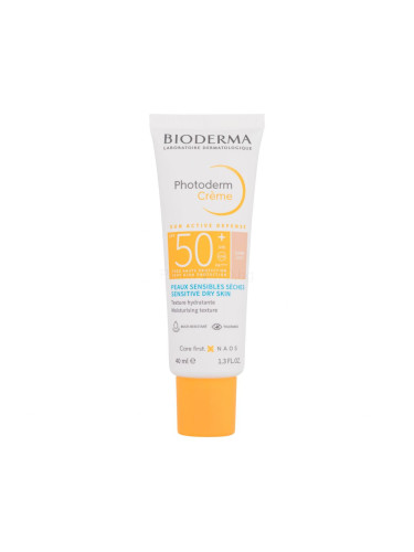 BIODERMA Photoderm Cream SPF50+ Слънцезащитен продукт за лице 40 ml Нюанс Light