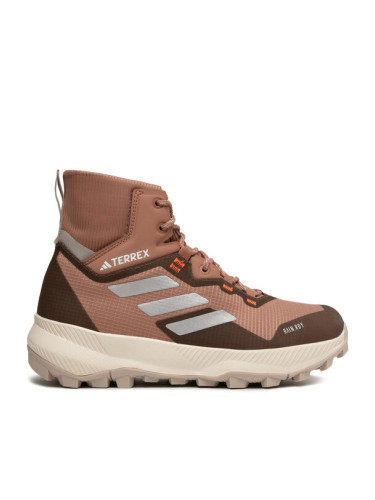 adidas Туристически TERREX WMN MID RAIN.RDY Hiking Shoes HQ3557 Кафяв