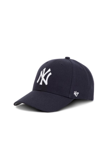 47 Brand Шапка с козирка New York Yankees 47 B-MVP17WBV-HM Тъмносин
