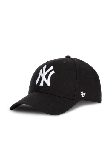 47 Brand Шапка New York Yankees B-MVPSP17WBP-BK Черен
