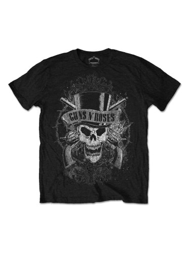 Guns N' Roses Риза Faded Skull Unisex Black M