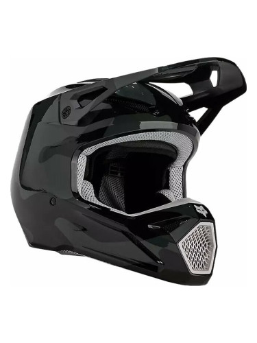 FOX V1 Bnkr Helmet Black Camo L Каска