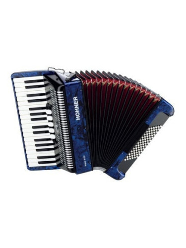 Hohner Bravo III 72 Пиано акордеон Dark Blue