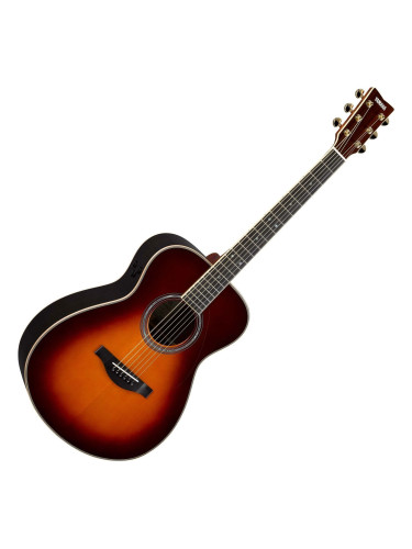 Yamaha LS-TA BS Brown Sunburst Електро-акустична китара Джъмбо