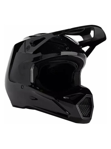 FOX V1 Solid Helmet Black XL Каска