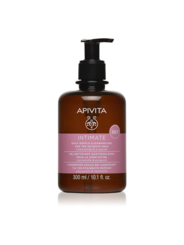 Apivita Intimate Daily Cleansing Gel свеж гел за интимна хигиена 300 мл.