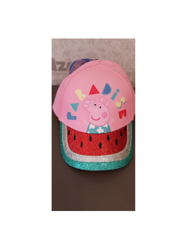 Детска шапка с козирка Peppa Pig