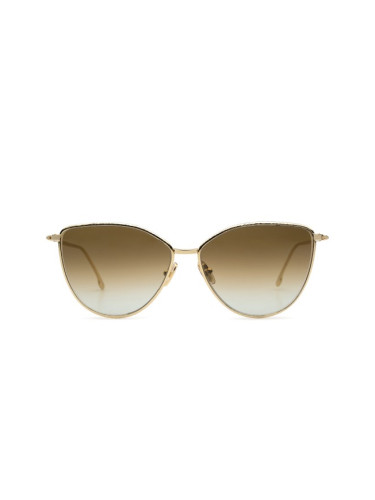 Victoria Beckham Vb209S 702 59 - cat eye слънчеви очила, дамски, златни