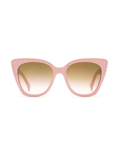 Moschino Mos005/S 35J/53 53 - cat eye слънчеви очила, дамски, розови, огледални
