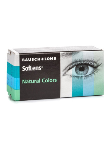 SofLens Natural Colors (2 лещи) - цветни сферични