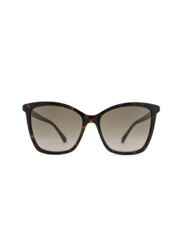 Jimmy Choo Ali/S 086 HA 56 - квадратна слънчеви очила, дамски, кафяви