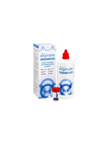 Oxynate Peroxide 380 ml с кутийка - разтвори за контактни лещи
