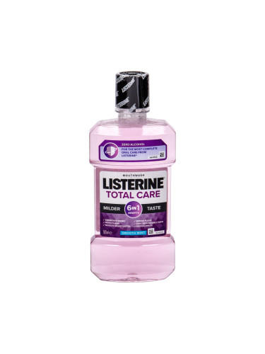 Listerine Total Care Mild Taste Smooth Mint Вода за уста 500 ml