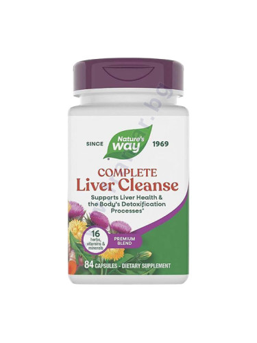 ЛИВЪР КЛИЙНЗ КЪМПЛИЙТ капсули * 84 NATURE'S WAY