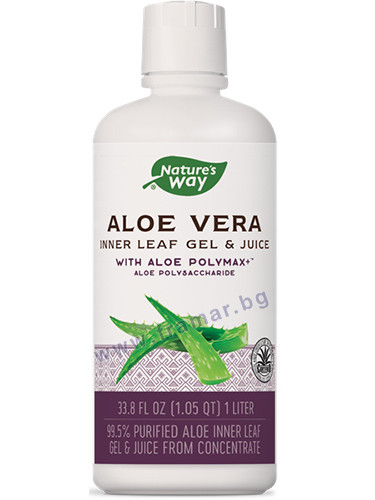 АЛОЕ ВЕРА ГЕЛ И СОК 99,5% 1 л NATURE'S WAY