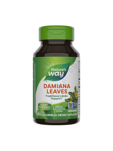 ДАМИАНА ЛИСТ капсули * 100 NATURE'S WAY