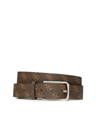 Guess Мъжки колан Vezzola Belts BM7723 VIN35 Кафяв