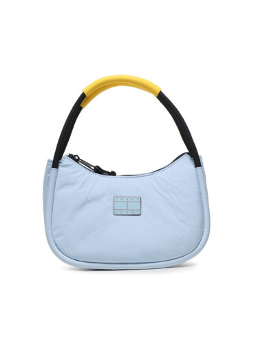 Tommy Jeans Дамска чанта Tjw Summer Festival Shoulder Bag AW0AW14962 Светлосиньо