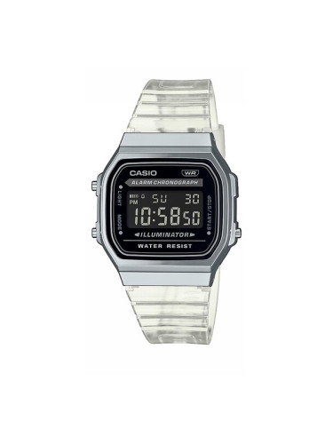 Casio Часовник Vintage Digital A168XES-1BEF Бял