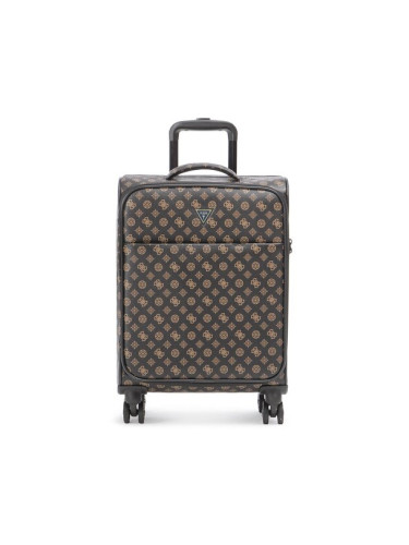 Guess Самолетен куфар за ръчен багаж Peony Travel TMPEON P3301 Кафяв