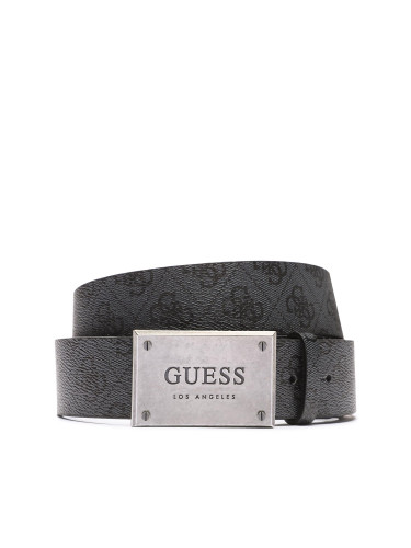 Мъжки колан Guess BM7778 P3435 Черен