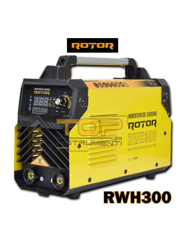 Инверторен Електрожен ROTOR RWH300, 300A, 1.6 мм - 4 мм електроди