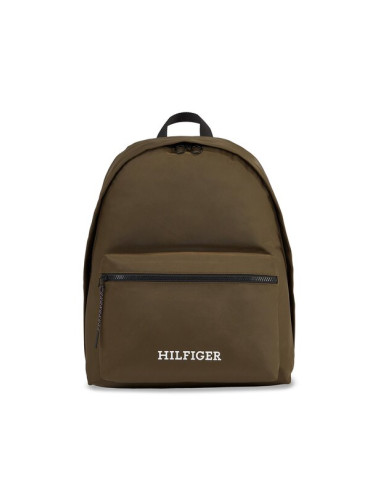 Tommy Hilfiger Раница Th Monotype Dome Backpack AM0AM12112 Зелен