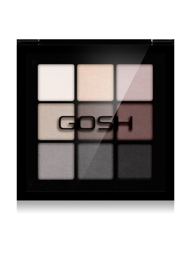 GOSH COPENHAGEN Eyedentity палитра от сенки за очи цвят 005 Be Hopeful 6 гр.